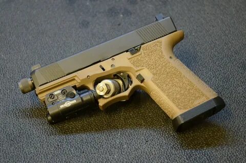 Extended Magwell for Polymer 80 Glock Frame - FarrowTech