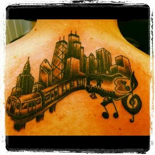 Pin by KasE ? on Tattoos that I love Skyline tattoo, Chicago