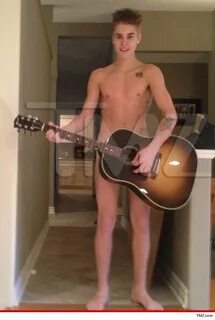 Justin Bieber NAKED -- It's My D**k In a Guitar! (Photos)