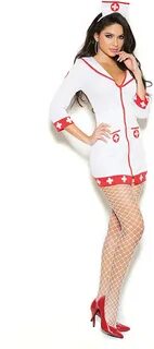 Elegant Moments Cardiac Arrest Nurse 年 間 定 番 Costume Dress Z