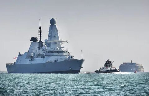 Navy Lookout Twitter'da: ".@HMSDefender returns to Portsmout