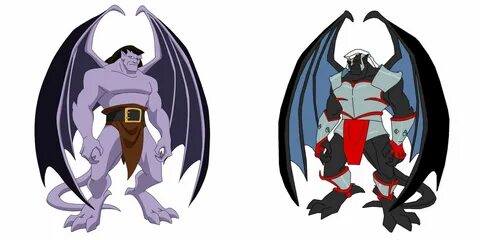 Goliath & Thailog from Disney's Gargoyles Animated drawings,