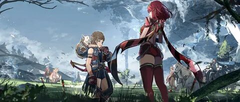 Elysium, in the Blue Sky Xenoblade Chronicles 2 Know Your Me