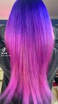 Indigo Blue/Purple/Pink Ombré Bold Vivid Fantasy Hair Video 