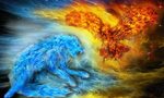 Get Here Wolf Fire And Ice Wallpaper - wallpaper quotes