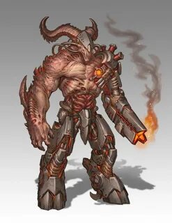 Another Cyberdemon by Trollfeetwalker on @DeviantArt Doom de