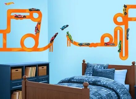 Home Made Wall Mounted Hot Wheels Track - Simply Clean Livin