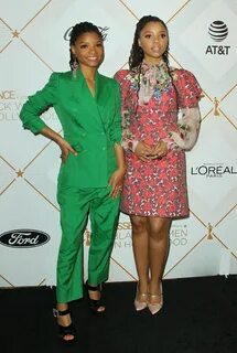 CHLOE and HALLE BAILEY at 2018 Essence Black Women in Hollyw