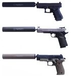 Ranger 11B - Multi-caliber Pistol Suppressors - 45ACP