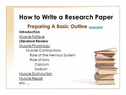 How to write a research paper for college YOUniversityTV