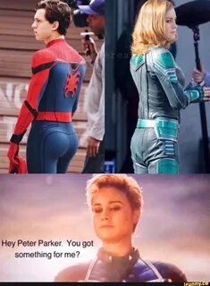 Hey Peter Parker You got something for me? - iFunny