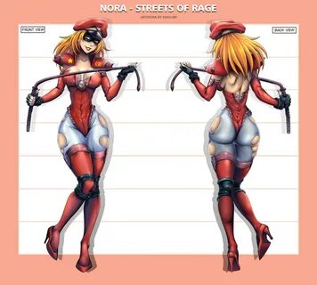Nora Streets of Rage Concept by Sano-BR on DeviantArt