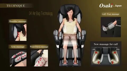 Osaki Japan Premium4S Massage Chair - YouTube.