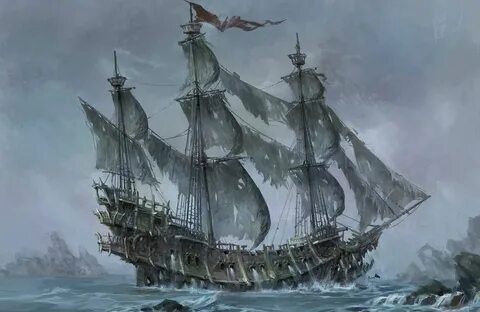 POC FlyingDutchman s by Mouradyu Pirate ship art, Ship art, 