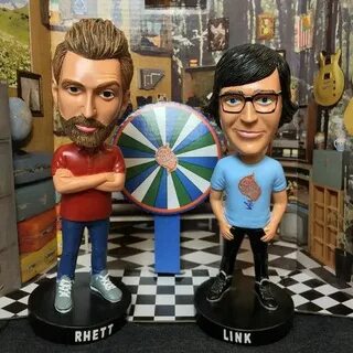 Rhett and Link Bobblehead Set Good mythical morning, Rhett a