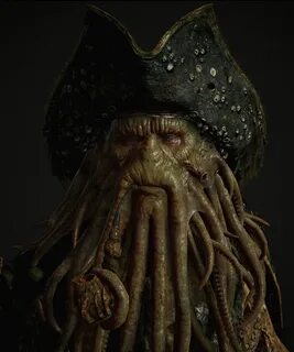 CyberClays - Davy Jones (Marmoset Viewer) - Pirates of the..