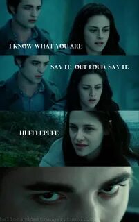 Hufflepuff Harry potter twilight, Harry potter vs twilight, 