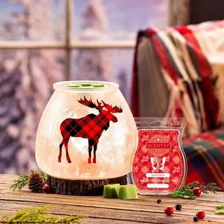 December 2019 Scentsy Warmer of the Month Northern Plaid Sce