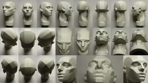 Planes of the face, Anatomy for artists, Sculpting