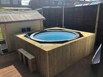 Bespoke / Custom made wooden hot tub surround eBay