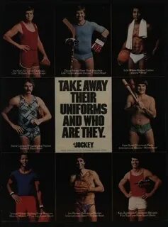PETE ROSE 1977 JOCKEY Men's Underwear JIM PALMER Shirtless M