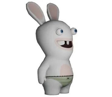 Wii - Rabbids Go Home - Rabbid - The Models Resource