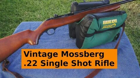 Vintage Mossberg .22 Single Shot Rifle