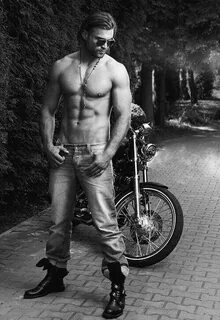 Pin on Hot Men - Motorcycle