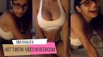 Mia Khalifa Hot Twerking Music Video in her Bedroom 2021 - Y