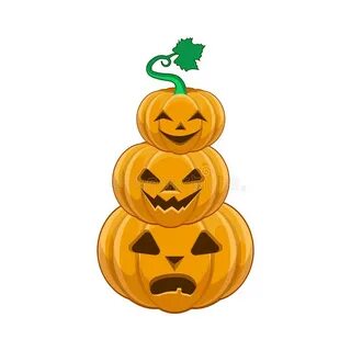 Cute Pumpkin Stack Stock Illustrations - 72 Cute Pumpkin Sta