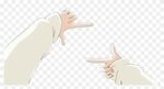 Free Png Download Anime Hand Png Images Background - Illustr