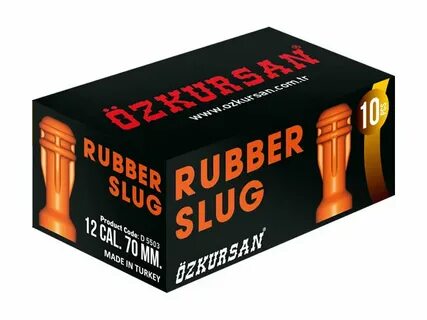 Rubber Ammunition - #4 Rubber Slug