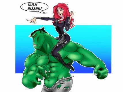 HULK & Black widow Black widow and hulk, Hulk, Hulk art