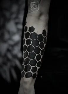 Pin by Евгений Дыптан on My tattoo works Honeycomb tattoo, G