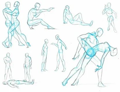 Reference Pose Bundle 3 by kcgarza on DeviantArt Body pose d