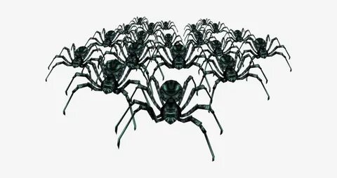 Spider Swarm - Swarm Of Spiders 5e PNG Image Transparent PNG