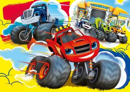Blaze and the Monster Machines - 2x20 pcs - SuperColor - Cle