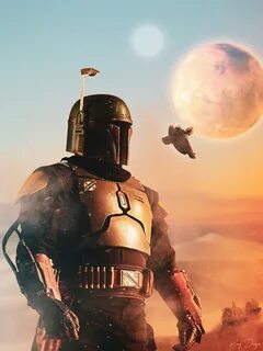 The Book of Boba Fett Art by Reef Diego