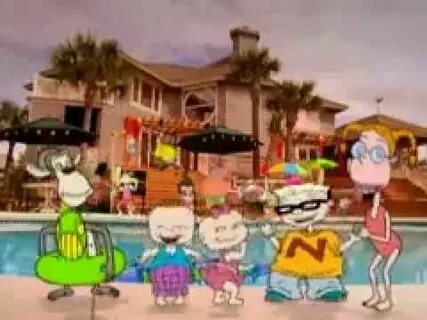 Nicktoons Summer Beach House: Theme Song (2002) 90s childhoo