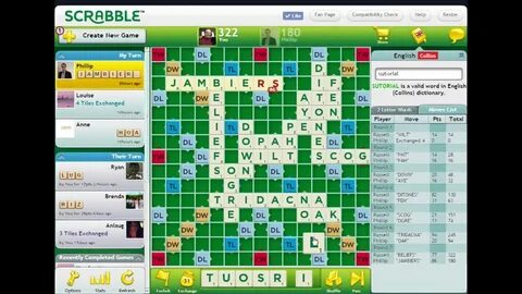 Online Scrabble Game Against Computer