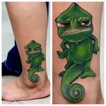60+ Colorful Chameleon Tattoo Ideas - Designs That Will Make