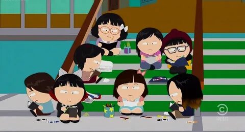 Asian girls in south park