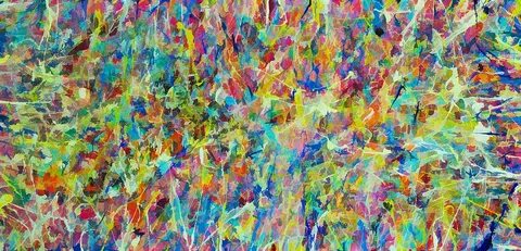 Splatter Works VII Painting by Tina Baxter Fine Art America