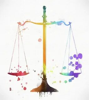 Scales Of Justice Painting - The Scale Of Justice by Dan Spr