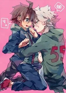 Makoto Naegi Nagito Komaeda Yugioh personajes, Parejas de an