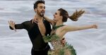 A French Figure Skater Had an Unfortunate Nip Slip During He
