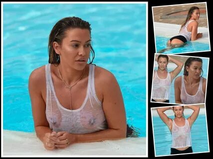 Harriette Harper Nipples In Wet T Shirt see Thru Collage - N