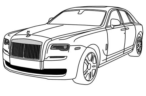 Download 66+ Rolls Royce Coloring Pages PNG PDF File