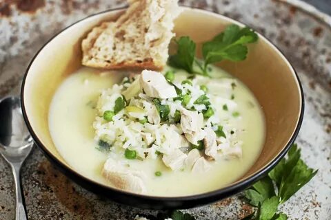 The chicken soup you need now - Greek avgolemono with rice