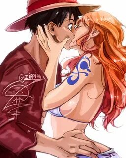 Monkey D Luffy & Nami by zippi44 - Tutoriels de dessin de vi